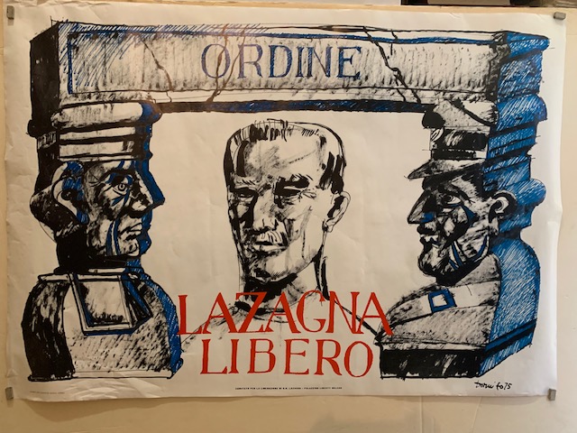 Lazagna libero. Comitato per la liberazione di G. B. Lazagna - Palazzino liberty Milano